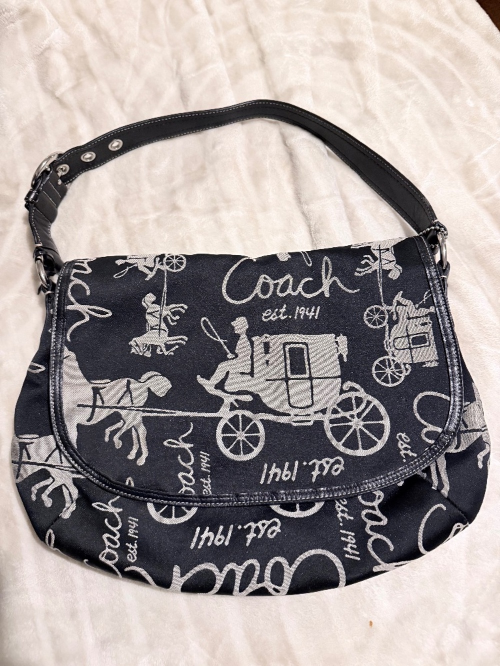 Coach | Horse & Carriage Cargo Flap Shoulder Bag Handbag